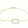 Bracelet Graphique Or rose Diamant