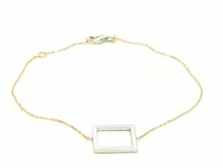 Bracelet Graphique Or rose Diamant