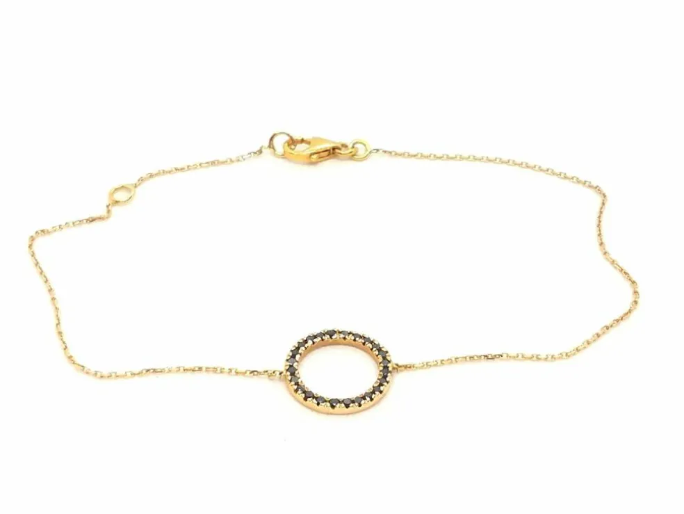 Bracelet Graphique Or rose Diamant