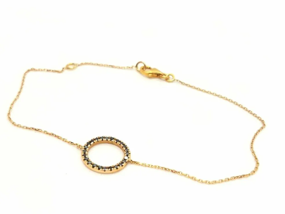 Bracelet Graphique Or rose Diamant