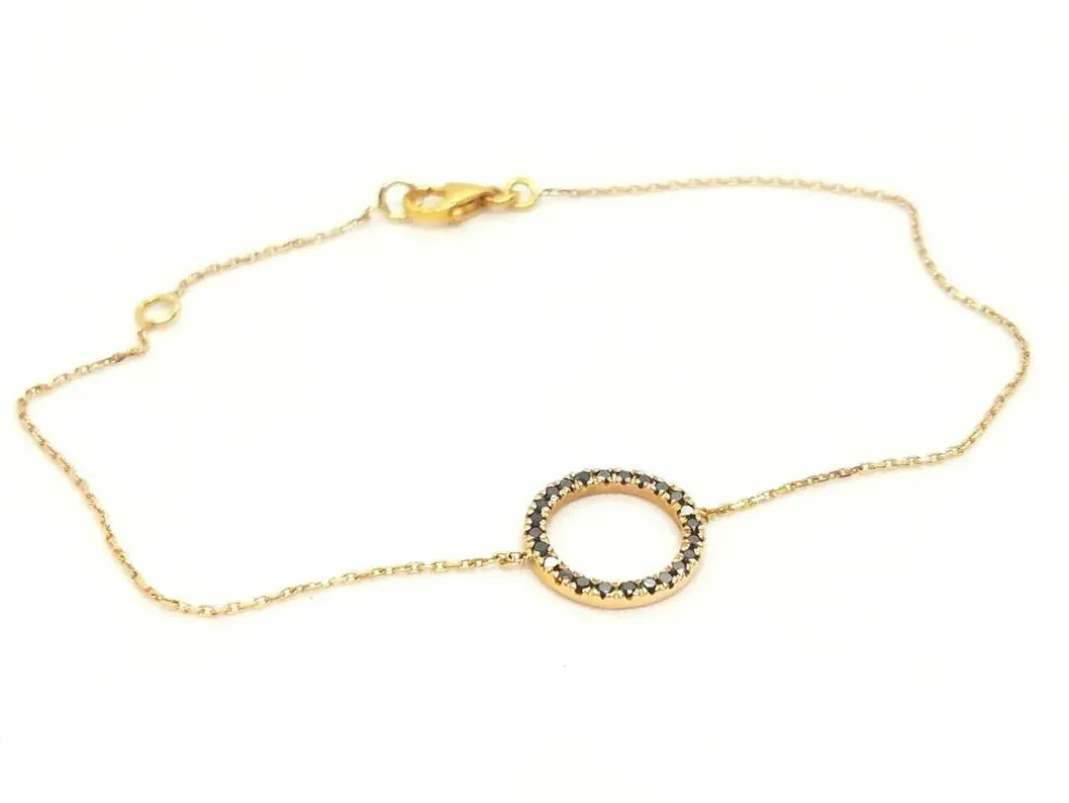 Bracelet Graphique Or rose Diamant