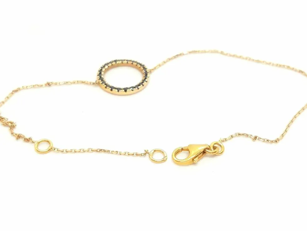 Bracelet Graphique Or rose Diamant