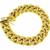 Bracelet groumette en or jaune