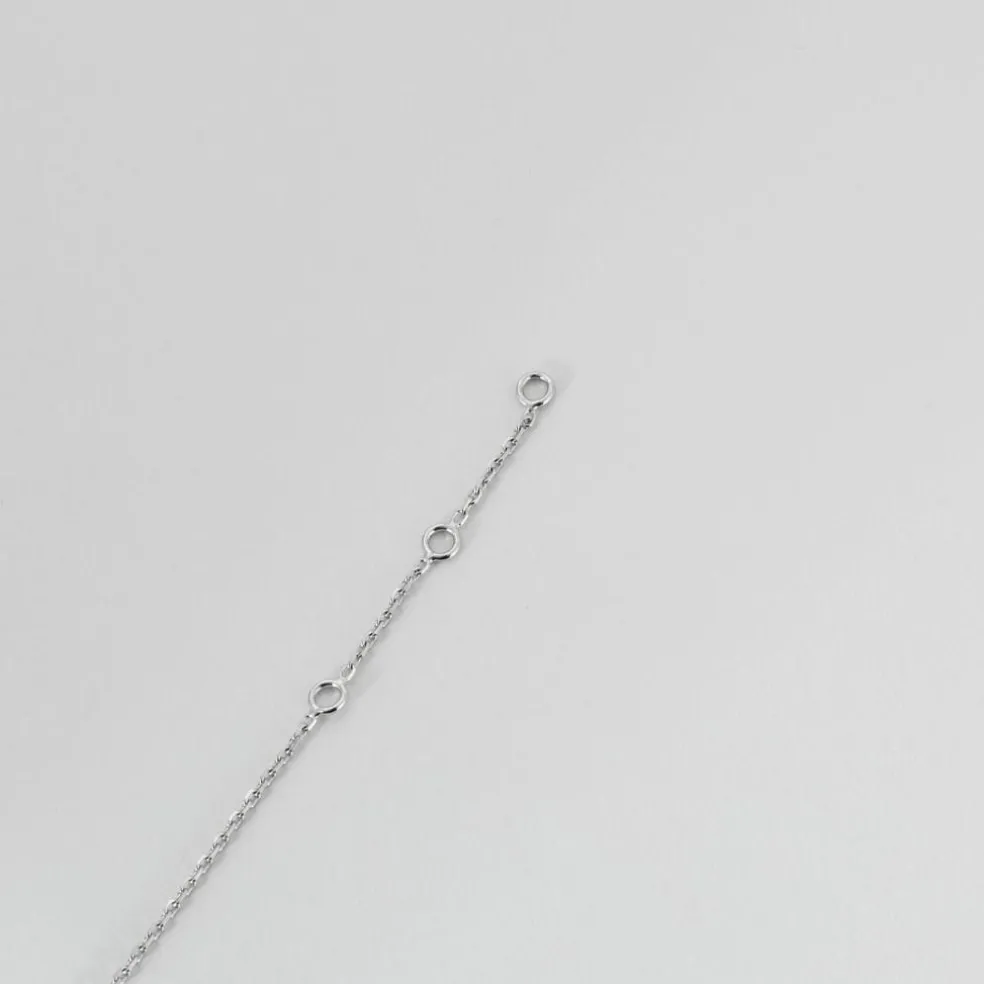 Bracelet infini or blanc et diamants