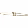 Bracelet "infini" or jaune