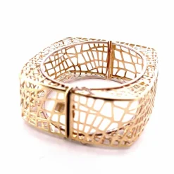 Bracelet jonc ajouré Or
