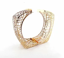 Bracelet jonc ajouré Or