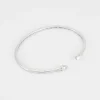 Bracelet jonc articulé ouvert