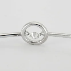 Bracelet jonc diamant