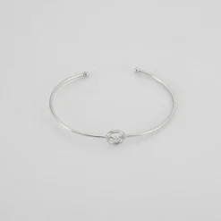 Bracelet jonc diamant