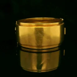 Bracelet jonc en or jaune de la fin du XIXe siècle