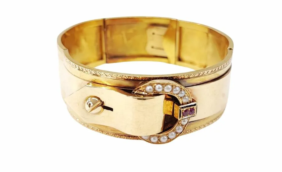 Bracelet jonc Napoléon III