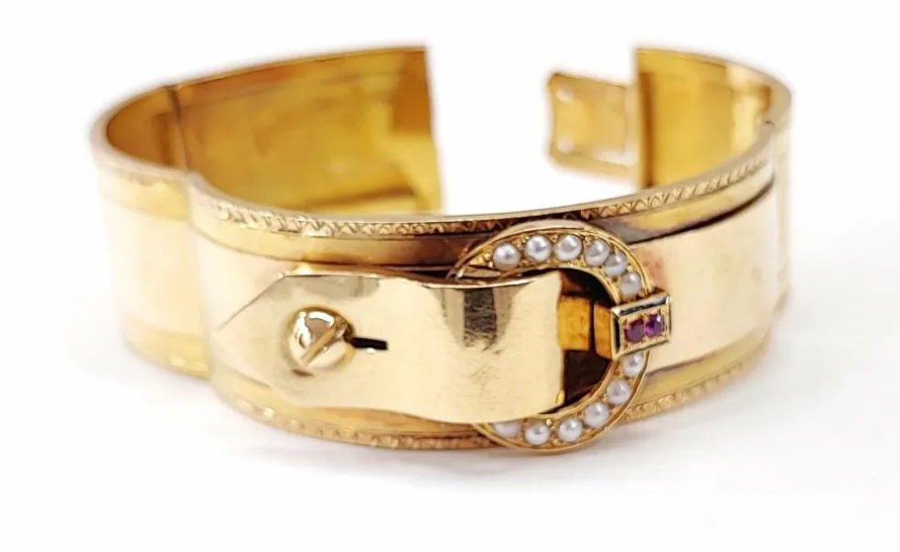 Bracelet jonc Napoléon III
