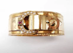 Bracelet jonc Napoléon III