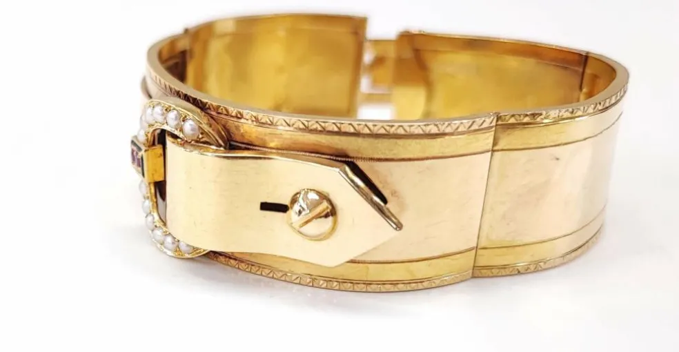 Bracelet jonc Napoléon III