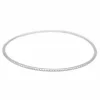 Bracelet Jonc Or blanc