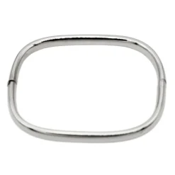 Bracelet Jonc Or blanc