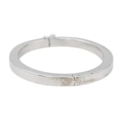 Bracelet Jonc Or blanc