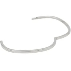 Bracelet Jonc Or blanc