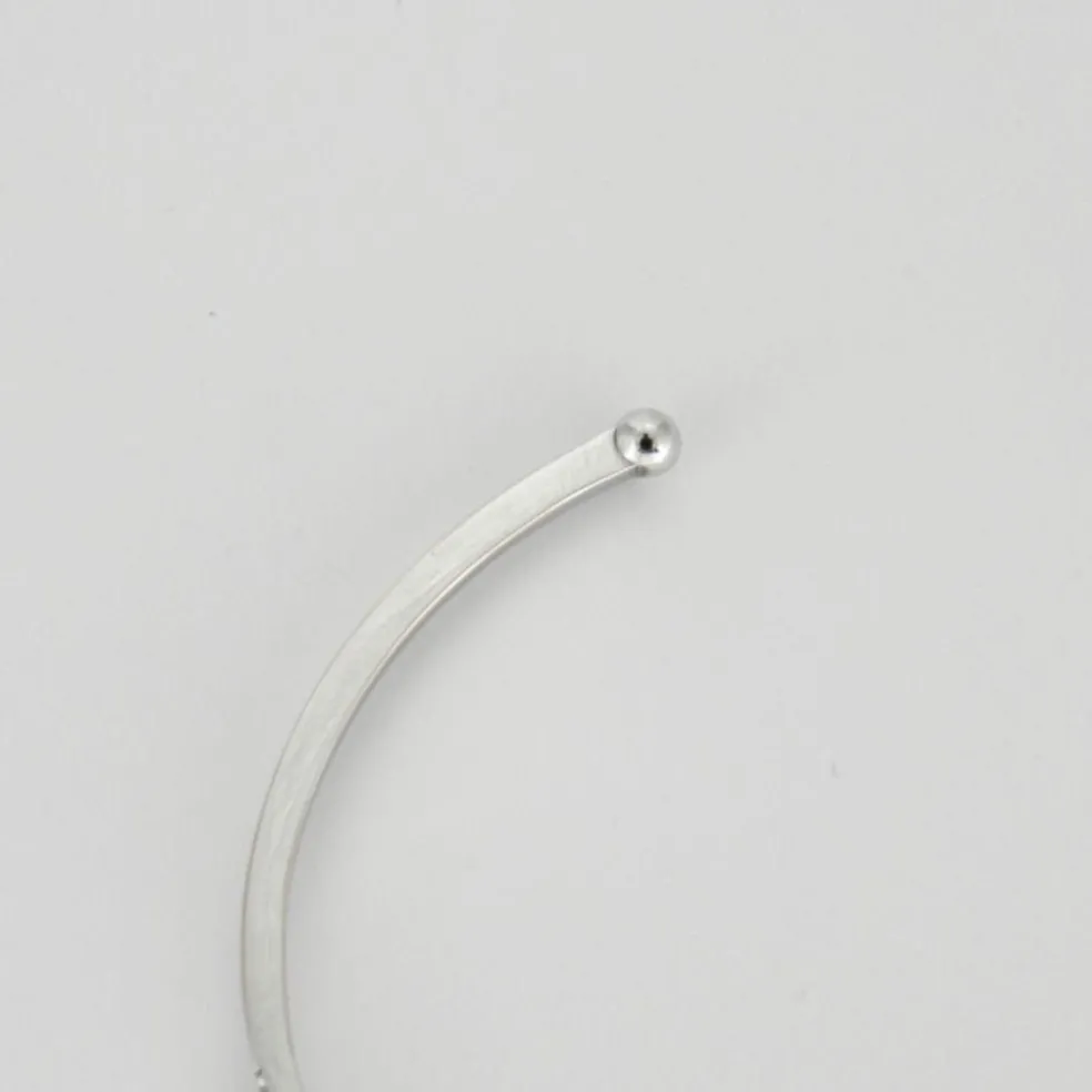 Bracelet Jonc or blanc diamants