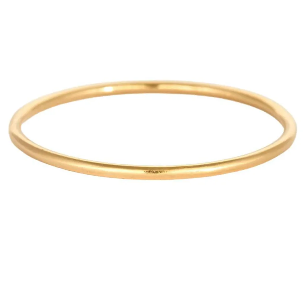 Bracelet jonc or jaune
