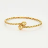 Bracelet jonc or jaune