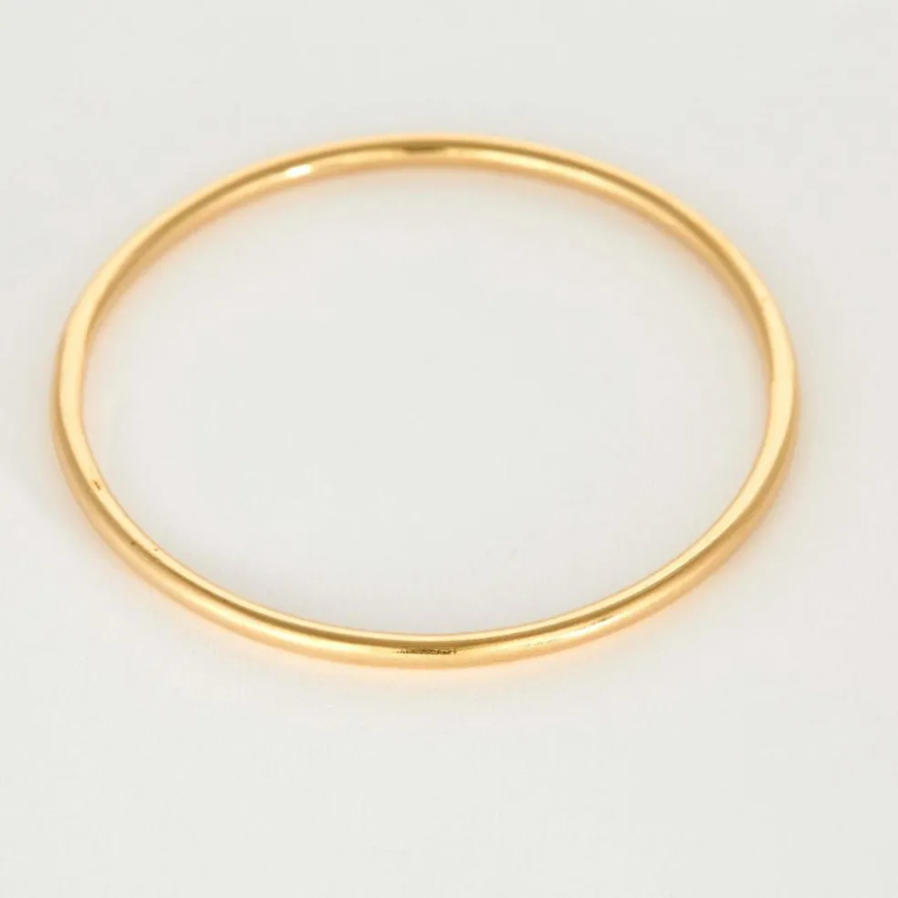 Bracelet jonc or jaune