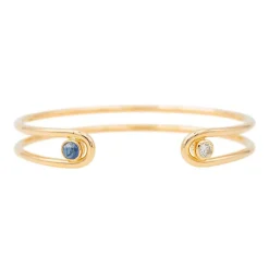 Bracelet Jonc Or jaune Diamant