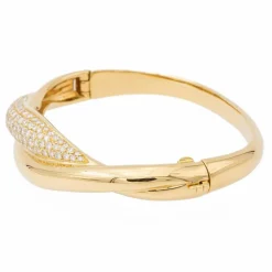 Bracelet Jonc Or jaune Diamant