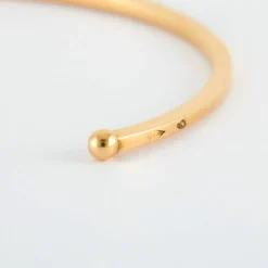 Bracelet Jonc or jaune diamants