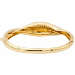 Bracelet Jonc Or jaune Diamant