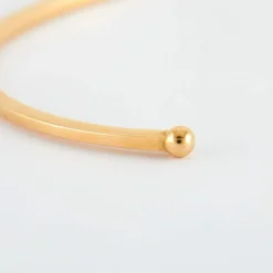 Bracelet Jonc or jaune diamants