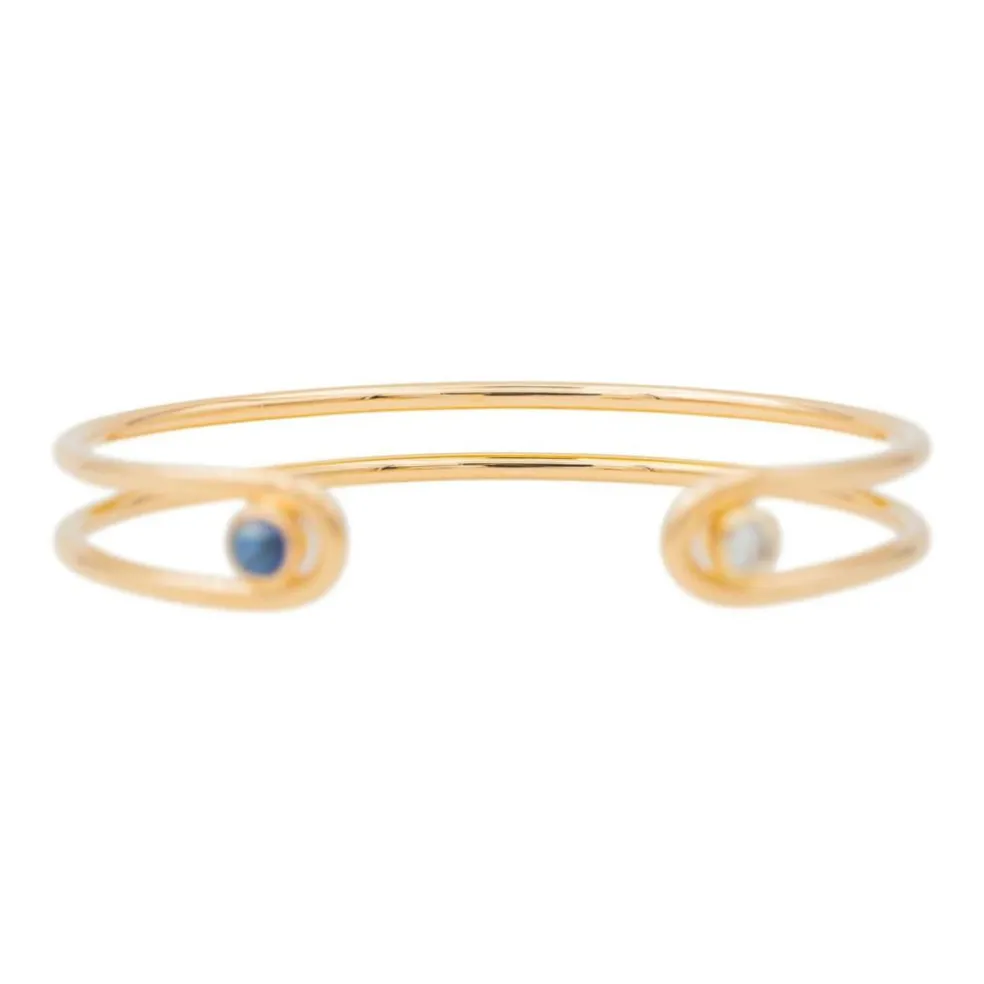 Bracelet Jonc Or jaune Diamant