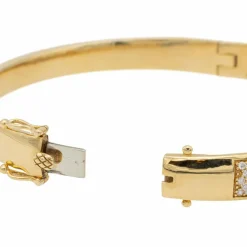 Bracelet Jonc Or jaune Diamant