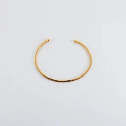 Bracelet Jonc or jaune diamants