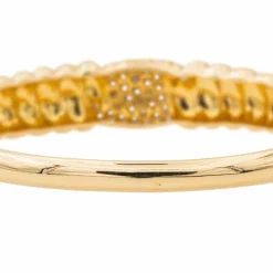 Bracelet Jonc Or jaune Diamant