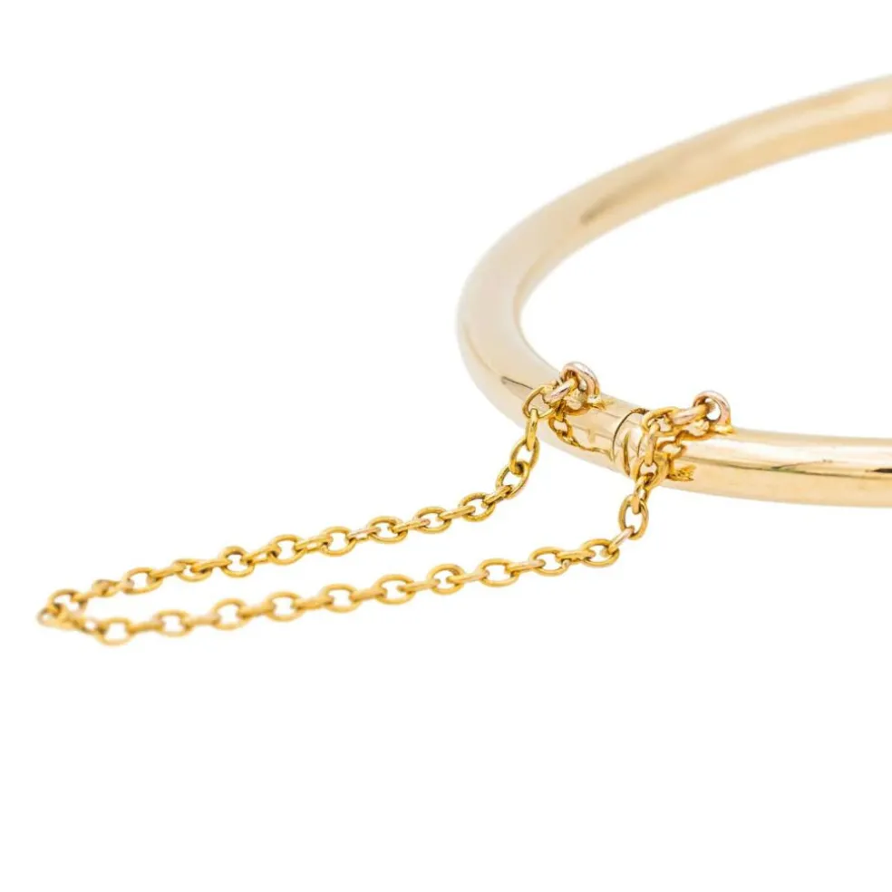 Bracelet Jonc Or jaune Perle