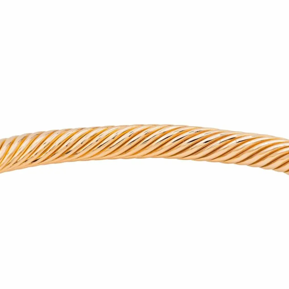 Bracelet Jonc Or rose Diamant