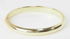 Bracelet jonc ouvrant en or jaune