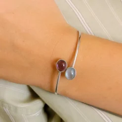Bracelet Jonc Pierres