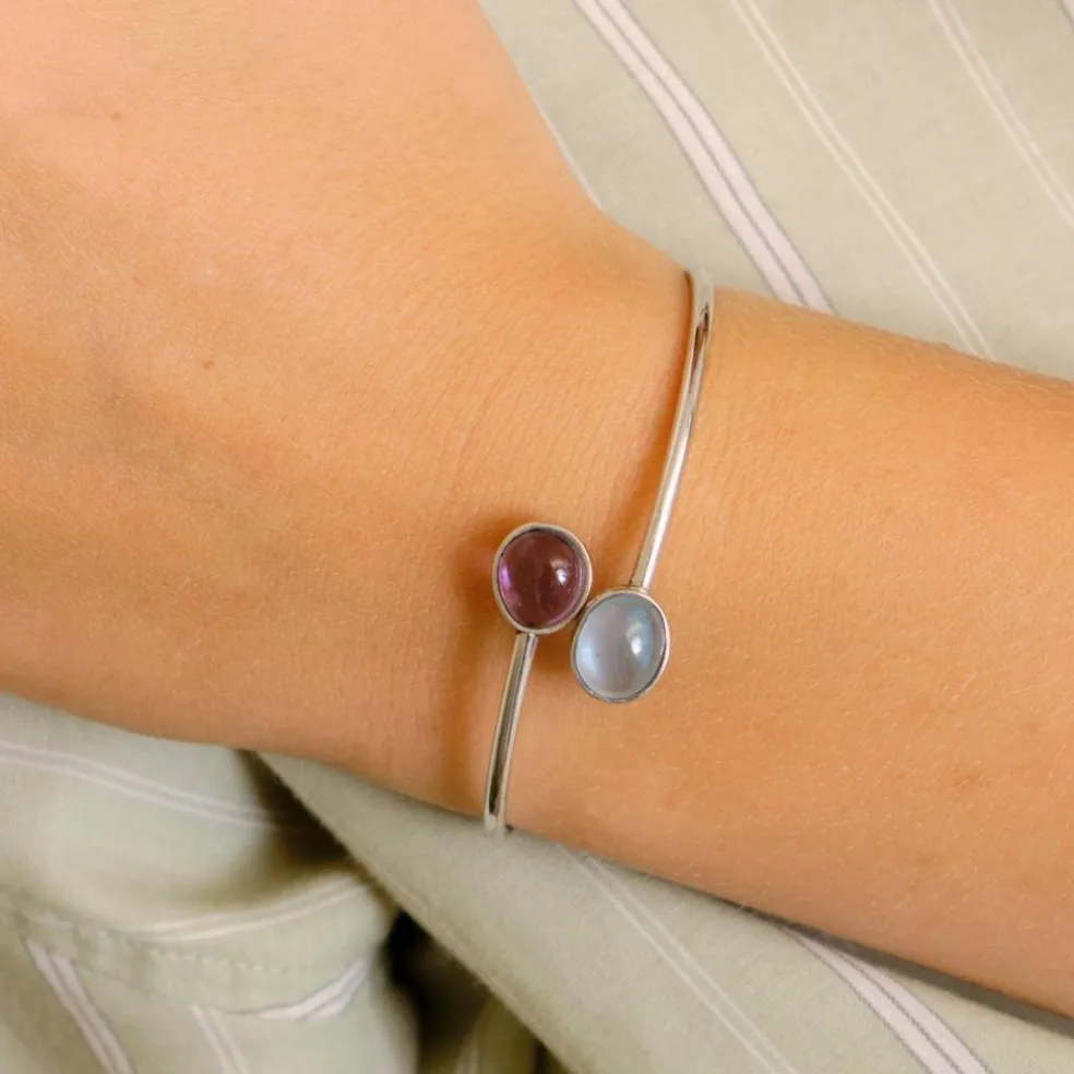 Bracelet Jonc Pierres