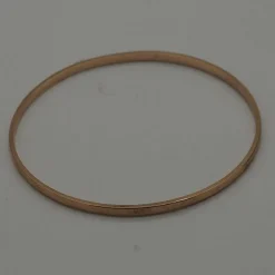 Bracelet jonc étoile en or jaune