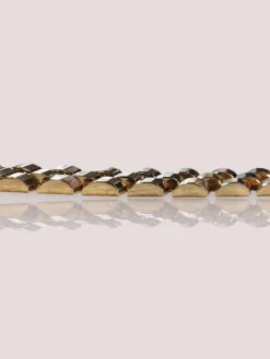 Bracelet jubilé en or jaune 14 carats