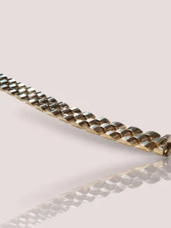 Bracelet jubilé en or jaune 14 carats