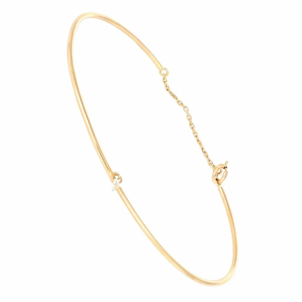 Bracelet La Brune & La Blonde 360° Or rose et Diamant