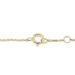 Bracelet liens diamants or jaune