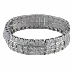Bracelet ligne diamant