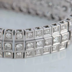 Bracelet ligne diamant