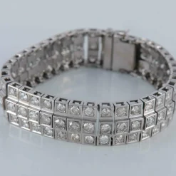 Bracelet ligne diamant