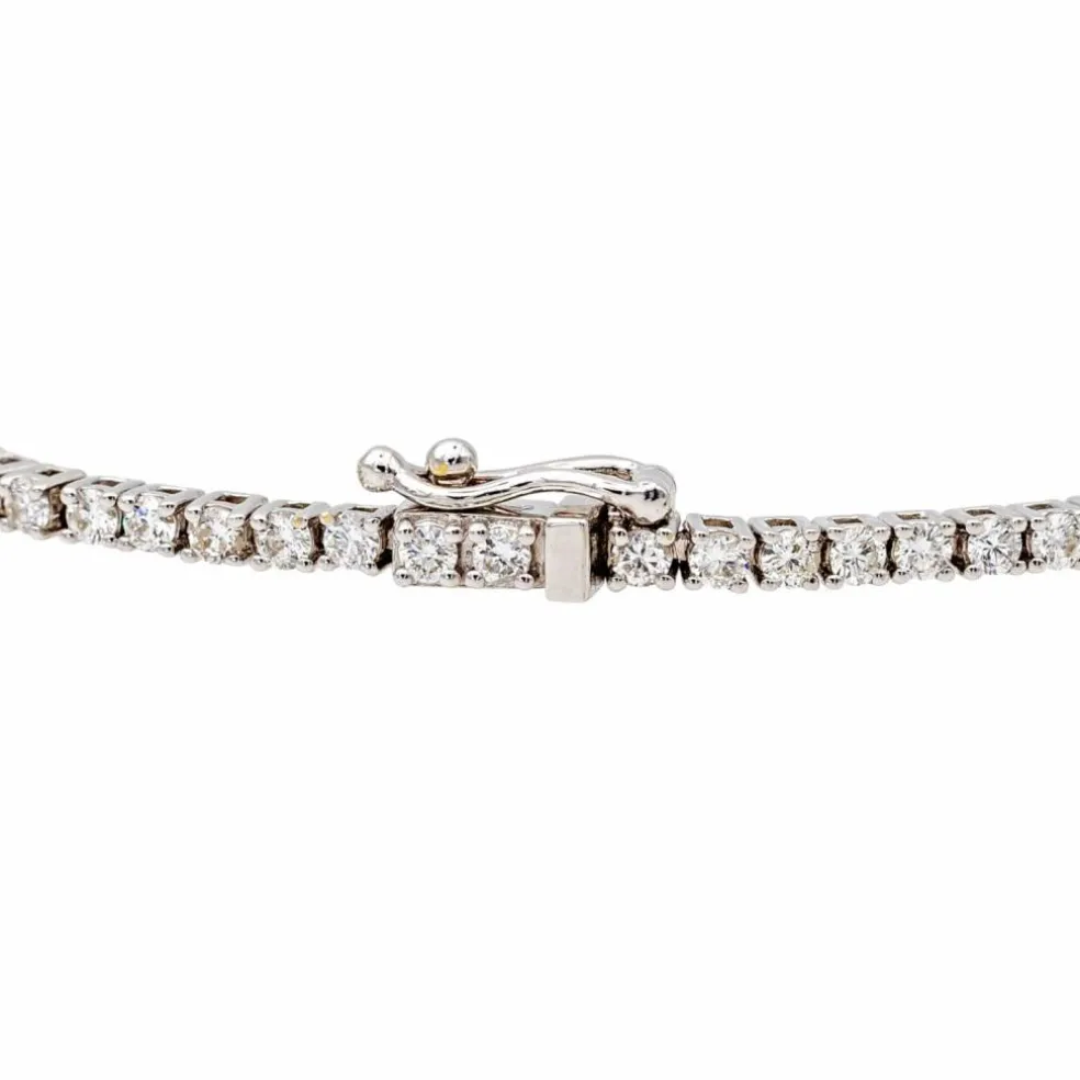 Bracelet Ligne Or blanc Diamant